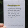 Cancer Sympathy Card